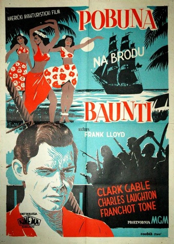 MUTINY_ON_THE_BOUNTY-Yugosalvia 1sh Poster